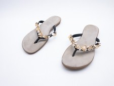 Rieker Sandale Femme Pantolette Halbschuh Zehentrenner Taille 42 EU Art.33777-98