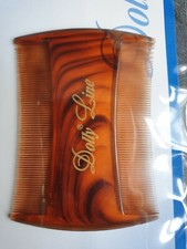 peigne , peigne à poux , peigne fin, peigne poussière, 6,2 x 4,5 cm, Dolly line