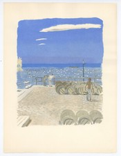 Maurice Brianchon Pochoir Imprimé En 1956 A