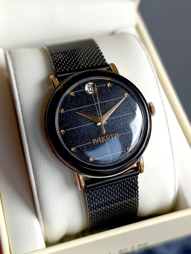 Montre raketa prince noir urss - prince,