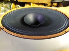 Haut parleur Audax Elliptique double cône 16 x 24   4 ohms NOS Boite d'orig C4h5