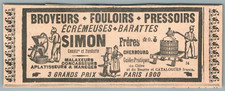 1907 Simon Frères Cherbourg