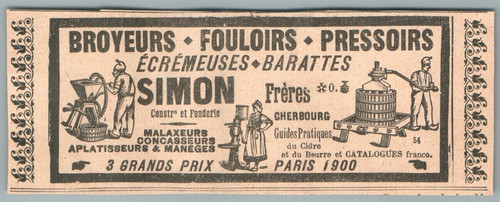 1907 simon frères cherbourg - 1907,