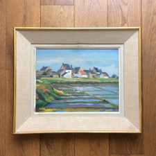 Tableau Village dans le Marais