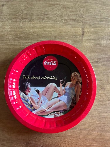 Coca cola assiette métal - coca,