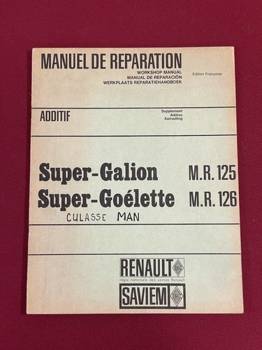 Renault saviem super galion - renault,