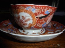 Tasse/Sous tasse - Porcelaine ancienne Imari Japonaise