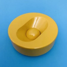 Cendrier Vintage Manade Design Samp Rar En Bakélite Jaune 1972