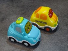 V TECH lot de 2  TUT TUT BOLIDE CAPUCINE et SOLINE les 2 citadines (I)
