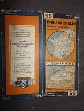 Carte michelin 55 caen paris