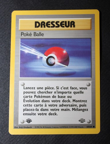 Carte pokemon poké ball - pokemon,