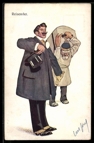 Carte postale artiste carl - postale, d'artiste
