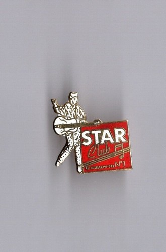 Pin média star - média, club