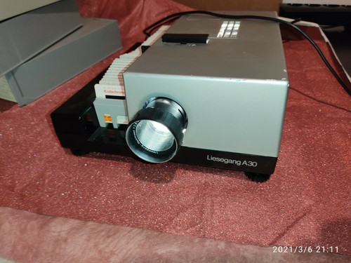 Projecteur diapositives - de,