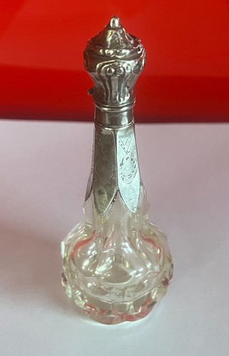 Rare flacon sel argent - flacon, sel/