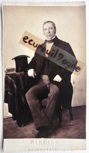Cdv photo harmand homme - photo,