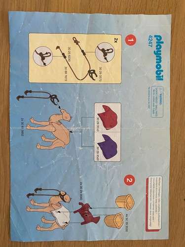 Playmobil notice voleur - –,