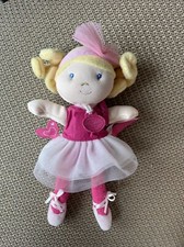 O/ DOUDOU et COMPAGNIE POUPEE BALLERINE ROSE LES TUTUS DC3130 Danseuse Blonde