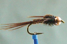 1x Mouche Nymphe Queue Faisan