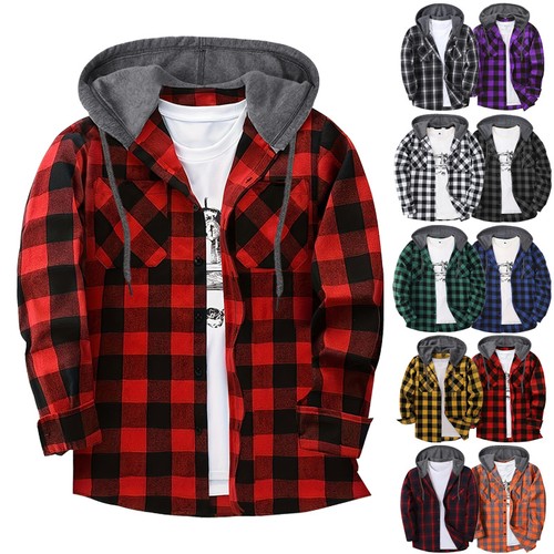 Chemise boutonnée capuche - boutonnée,