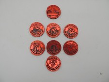 Power Rangers Pog Kini - Set Kini Flip Caps Power Rangers