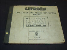 CITROEN TRACTION 7 ET 11CV
