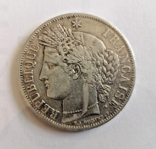 Pièce argent francs ceres - argent,