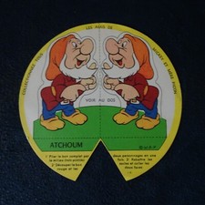 étiquette LES AMIS DE MICKEY Fromage MERE PICON WALT DISNEY 60's / ATCHOUM (2)