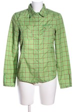 MOORHEAD Blouse à carreaux Dames Blouse T EU 36 vert-brun style décontracté