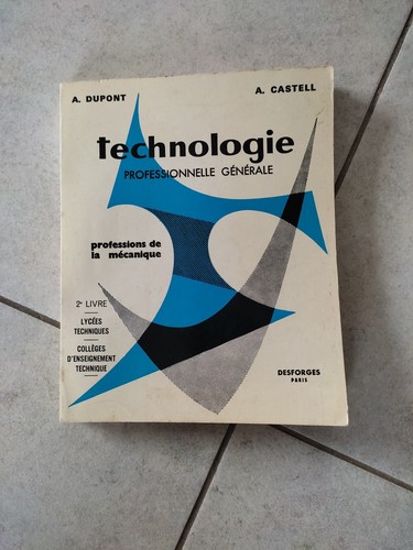 Technologie professionnelle - technologie,
