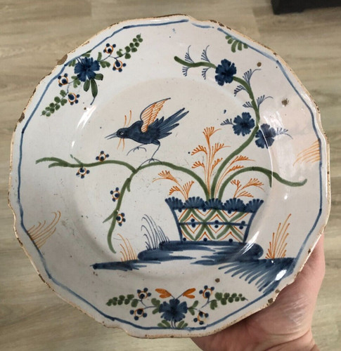 Belle assiette faience - belle,