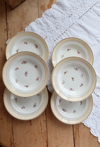 Assiettes creuses vintage - creuses,