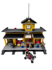 Lego® train 9V RC chemin de fer voie ferrée 7997 station gare avec accessoires
