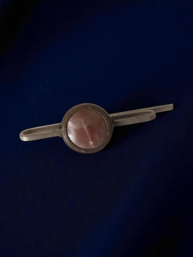 Pince cravate vintage ronde - pince,