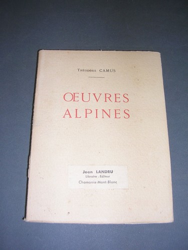 Alpinisme montagne camus - montagne, t.