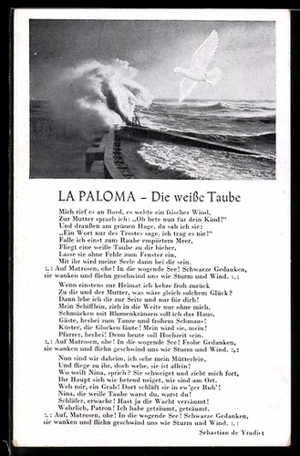 Paloma la colombe - ak,