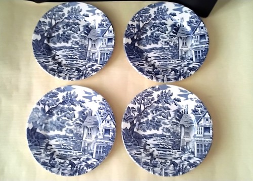 Assiettes plates lunéville - 4,
