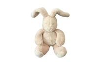 Peluche musicale lapin 22 cm Moulin Roty Basile et Lola marron clair TBE