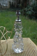 Ancienne lampe en  cristal