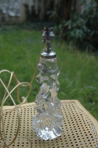 Ancienne lampe cristal - lampe, en