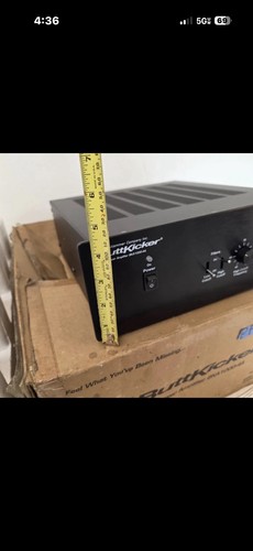 Buttkicker power amplifier - power,
