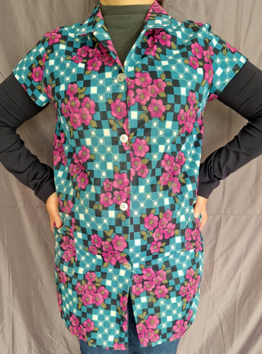 Nylon dederon smock - dederon,