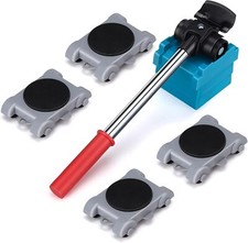 Kit de Deplace Meuble a Roulette 8 Pièces - Outil de Déplacement de Meubles -...