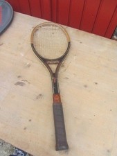ancienne raquette tennis bois HEAD VILAS pour guillermo vilas argentine ATP