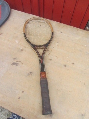 Ancienne raquette tennis bois - ancienne,