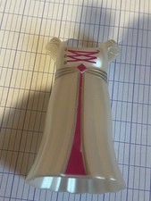PLAYMOBIL ROBE LONGUE BLANCHE ET ROSE 30033572 30620175 6850 70453 9158