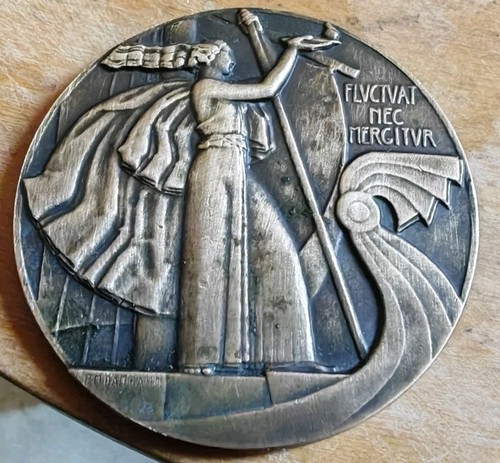 Medaille bronze 1935 art deco - medaille,