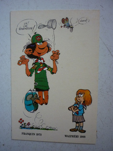 Carte postale fsc gaston - postale,