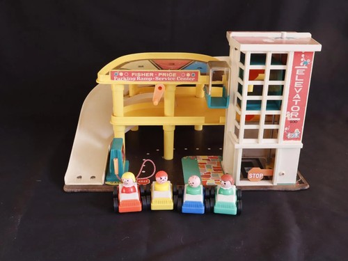 Garage fisher price - garage, jouet