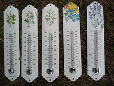 thermomètre émaillé déco
